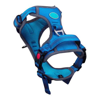 China Padded Fondopet Soft No Pull Breathable Peted Doged Sport Harness With Handle-Doged for sale