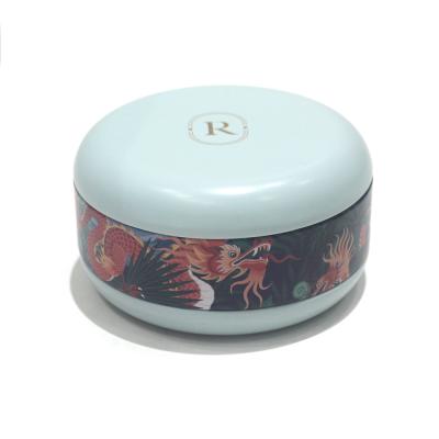 China Round Gift Tin Box Food Grade Candy Metal Box Chocolate Metal Packing Box Small Cosmetic Tin Can for sale