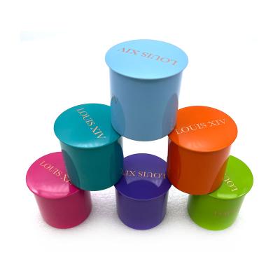 China Food Tin Box Factory Wholesale Small Round 20g Tea Tin Package Can Candy Gummy Metal Tin Box With Good Sealing for sale