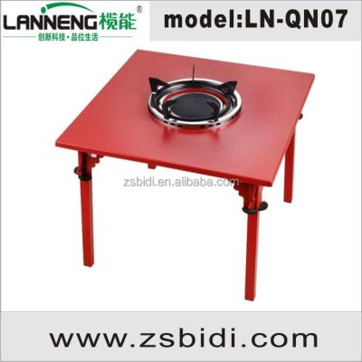 China Traditional Adjustable Gas Stove Table for sale