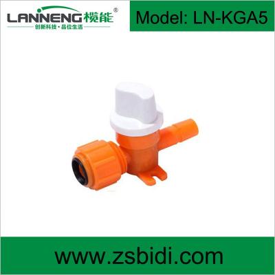 China For biogas system hot sale plastic switch for biogas pipe with good sealing and different size terminals for sale