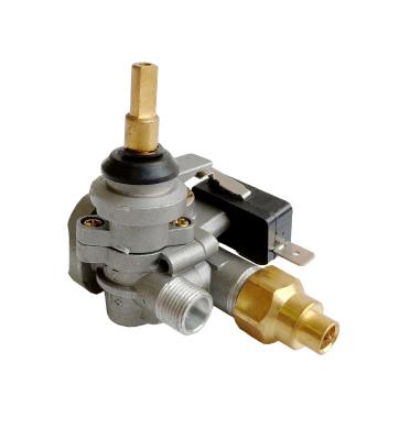 China Home Kitchen Gas Valve For Sabaf Gas Hob 90 Degree XZ913 Built In Gas Valve for sale