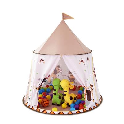 China Toy Wholesale Portable Indoor Outdoor Soft Children's Foldable Cotton Toy Tents Kids House for sale