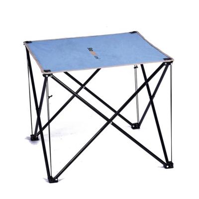 China Contemporary Portable Outdoor BBQ Banquet Garden Furniture Poker Folding Camping Picnic Table Catering Blue for sale