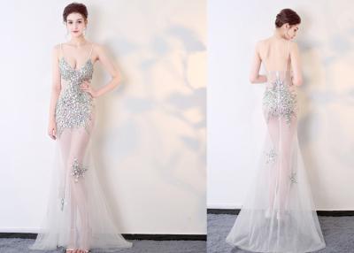 China Perfect Long Lace Prom Dresses , Couture Gorgeous Strapless Prom Dresses for sale