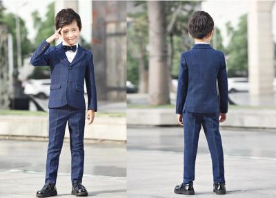 China British Style Spring Ring Bearer Suits Contain 5 Piece Set 100% Polyester for sale