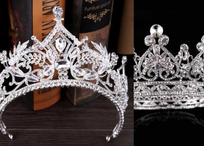 China Classical Bridal Gown Accessories Queen Crowns And Tiaras Wedding Party for sale