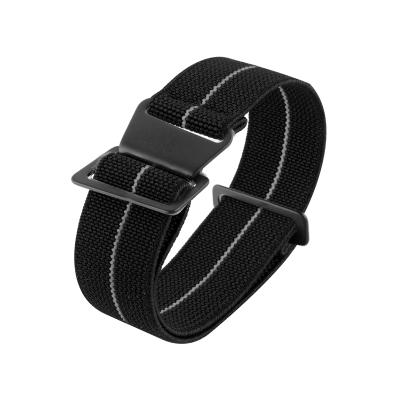 China Fashion\Strap Watch Accessories NATO Watch Band Nylon Elastic Watch Band Wholesales 19MM 20MM 21MM 22MM Luxury Popular Canvas Watch Band Dress for sale