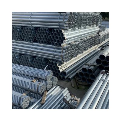 China Pipe Liquid Carbon Steel Hot Dip Galvanized ASTM Round Cavity Structural Steel Pipe And Tube Round Pipes for sale