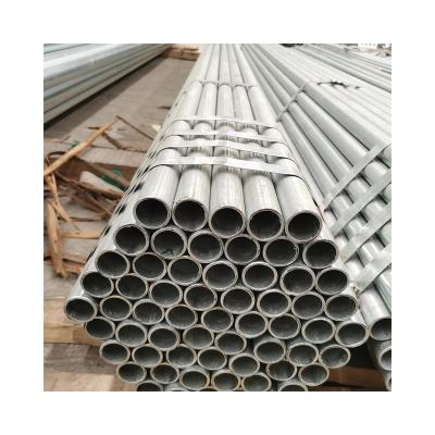 China Carbon steel liquid iron pipes structural pipe erw welded steel round tubes for construction for sale