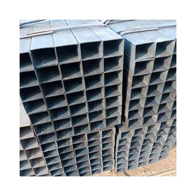 China Rectangular Steel Structural Tube Pipe Square Tube Liquid Carbon Steel ASTM Black Annealing Square Tube Hot Rolled Pipe for sale