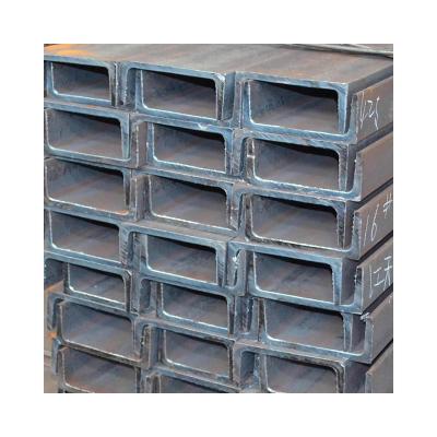 China Building Materials Parts U Beam U Channel Structural Steel C Profile Steel Processing Steel Price for sale