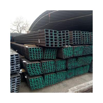 China Building Materials 6-12mm Hot Rolled C Channel Styles Carbon U Sizes Channel Steel for sale