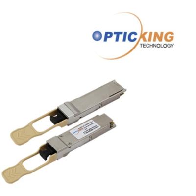 China OPTICKING 100m 850nm QSFP Transceiver Module 100G QSFP28 SR4 for sale