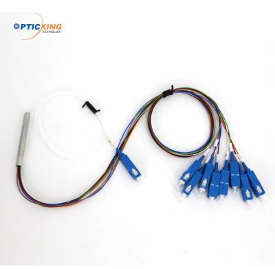 China FTTH-Vezel de Optische PLC Schakelaar van Splitsers1x4 Sc UPC/APC Te koop