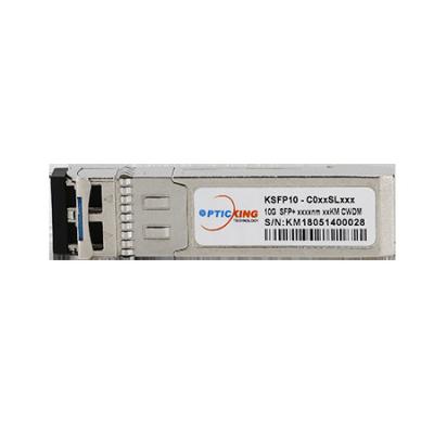 China FCC UL LC 10km CWDM 10G SFP+ Transceiver Module OPTICKING for sale