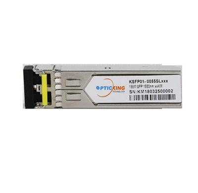 China 155M 120km 1550nm SFP LC Transceiver-Faser-optisches Modul zu verkaufen