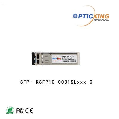 Chine Émetteur-récepteur que l'on peut brancher chaud du module 1310nm 10km LC 10G SFP+ de SMF SFP à vendre