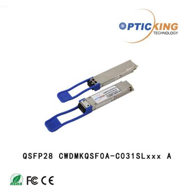 China módulo ótico da fibra de 1311nm 1331nm 100G QSFP28 CWDM4 10km à venda