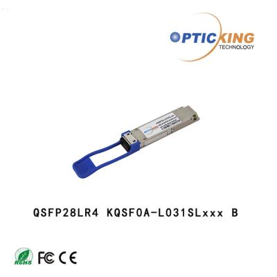 중국 데이타 센터 100G QSFP28 LR4 1310nm 10 킬로미터 LC 모듈 LR4 100G 판매용