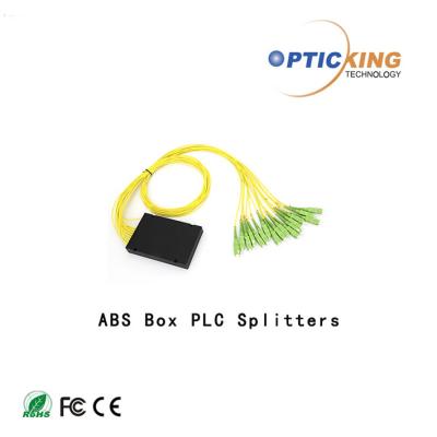 Cina Gli ABS su misura inscatolano il separatore a fibra ottica del separatore 1x4 1x8 del Plc in vendita