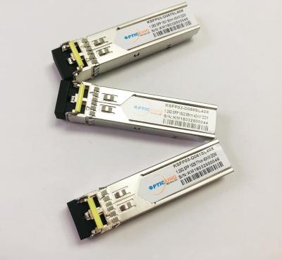 中国 1.25G DWDM 1528.77nm SFPの光学トランシーバー モジュールのセリウムFCC ISO9001 販売のため