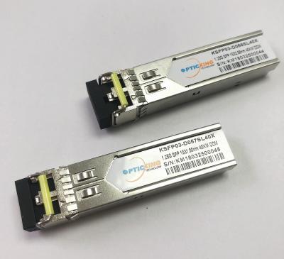 中国 ギガビットのイーサネットSFP光学トランシーバー モジュール1.25G DWDM 1531.90nm 販売のため