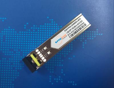 中国 DWDM 1532.68nm 1.25G SFPモジュールLCのコネクター40km 80km 120km 販売のため