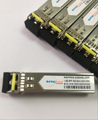 China Optische de Zendontvangermodule 40km 80km 120km van DWDM 1534.25nm SFP Te koop