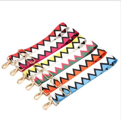 China Female Shoulder Bag Accessories Long StrapColorful Wide Diagonal Shoulder Bag Strap Belt 3.8Cm for sale