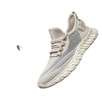 China CUSHIONING spring new men's sports shoes personality casual shoes trend men's shoes driving woven sports shoes for sale