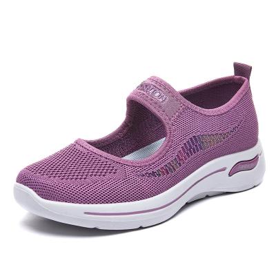 China CUSHIONING CUSHIONING high quality ladies walking shoes for mesh fabric fashion custom wholesale women's logo casual shoes for sale