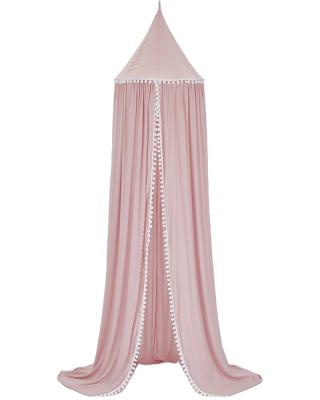 China Insecticide Treated PLHMIA-Baby Crib Canopy Curtain Round Dome Dome Mosquito Net Hanging Cover for Bedding Room for sale