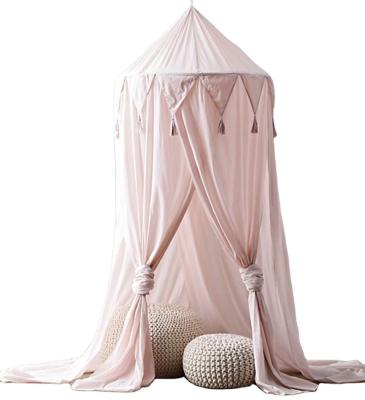 China Insecticide Treated Princess PLHMIA-INS Pretty Baby Dome Kids Hanging Mosquito Netting Bed Canopy For Girls Crib for sale