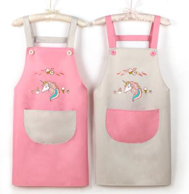 China Promotional Cheap Kitchen Cleaning Aprons PLHMIA Logo Printed Customized Aprons / Personalized Aprons for sale