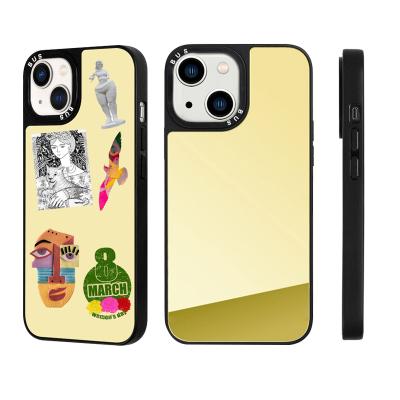 China Shockproof For Pro Max Mini All Inclusive All Mirror Shockproof Mobile Phone Case Cover Anti Fall Acrylic Iphone 13 Protector for sale