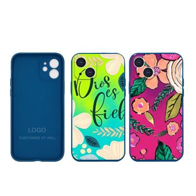 China Custom Painted Shockproof Phone Cases Candy Colors Matte Shockproof Soft TPU Phone Case For iphone 12 13 pro max for sale