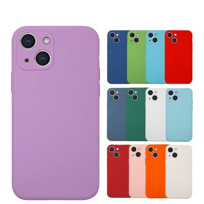 China Color Shockproof Soft Touch Candy Tpu Back Cover For iphone 13 Pro Max Phone Case Cover for sale