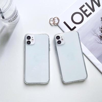 China Clear Transparent Waterproof Shockproof TPU Mobile Cell Phone Case Cover For VIVO Y73S Sublimable Phone Case For VIVO for sale