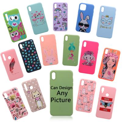 China 32 Colors Slim Original Custom Design Multi LOGO Pattern Case Soft Protective Mobile Phone Case For Iphone 12 Case for sale