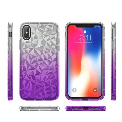 China Business style clear case tpu diamond mobile cell phone case for iphone xs for phone case for iphone 12 for sale