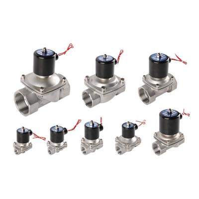 China General Air Valve Pressure Switch Diaphragm 6V DC Solenoid Pneumatic Control Stainless Steel Water Valve for sale