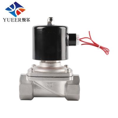 China General 24v Water Gas 12 Volt Air Magnet Paint Brass Water Treatment Mini Solenoid Valves General 1 Piece 304/316 Stainless Steel Brass for sale