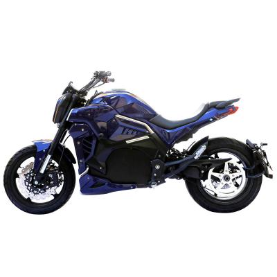 China Hot Sale 60Km Long Range 100km 6000W 72V High Speed ​​Lithium Battery Racing Electric Motorcycle Scooter 120/70-12inch for sale