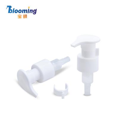 China Non Spill 24/400 PP Plastic Bottle Clip Lock Cosmetic Lotion Pump for sale