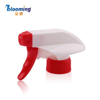 China Non Spill Chemical Resistant Sprayers By All Hot Sale 28mm Plastic Ratchet Cleaning Trigger Sprayer for sale