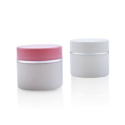 China Wholesale Cheap Plastic Jars Cosmetic Jars Skin Care Cream Container Skin Care Packaging Jars for sale