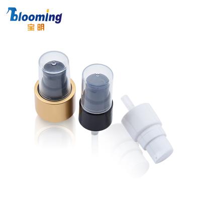 China Non Spill Treatment High Quality 18/410 20/410 24/410 Cosmetic Plastic Pumps Screw On Lotion Cream Pump for sale