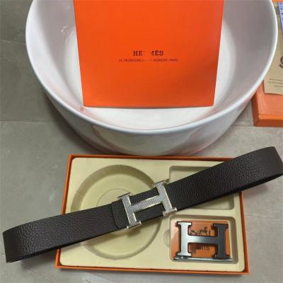 China H brand fashion high quality hot sale luxury cowhide simple belt for hermelly for sale