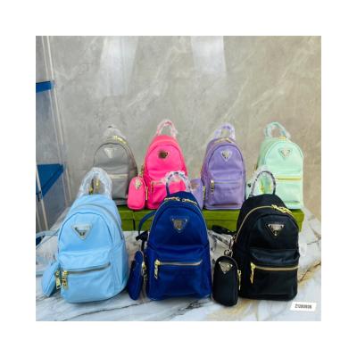 China Others brand P high quality fashion custom made female genuine leather leather backpack for pradlly for sale